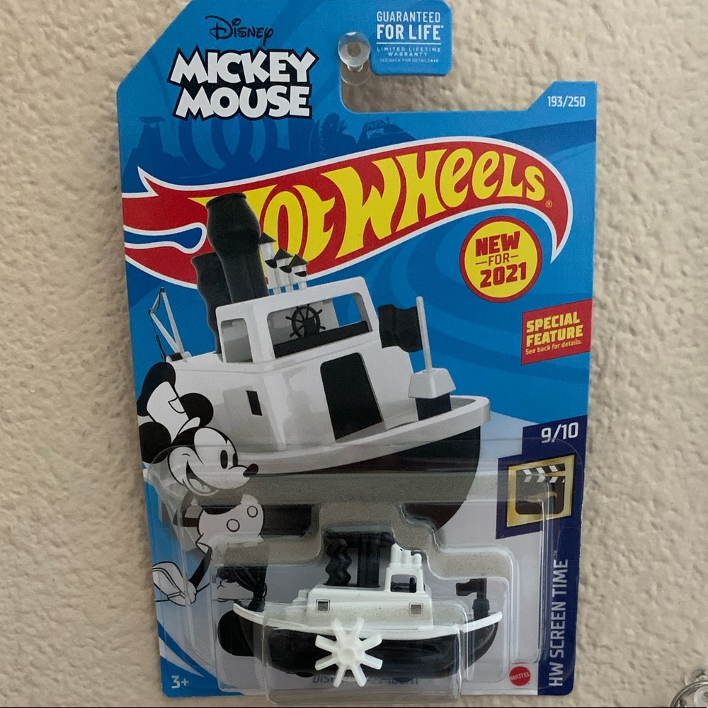 Steamboat Mickey Hot Wheels